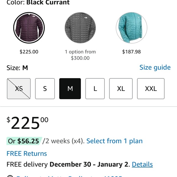 NWOT Men’s Thermoball NorthFace Jacket (M) - Picture 2 of 6